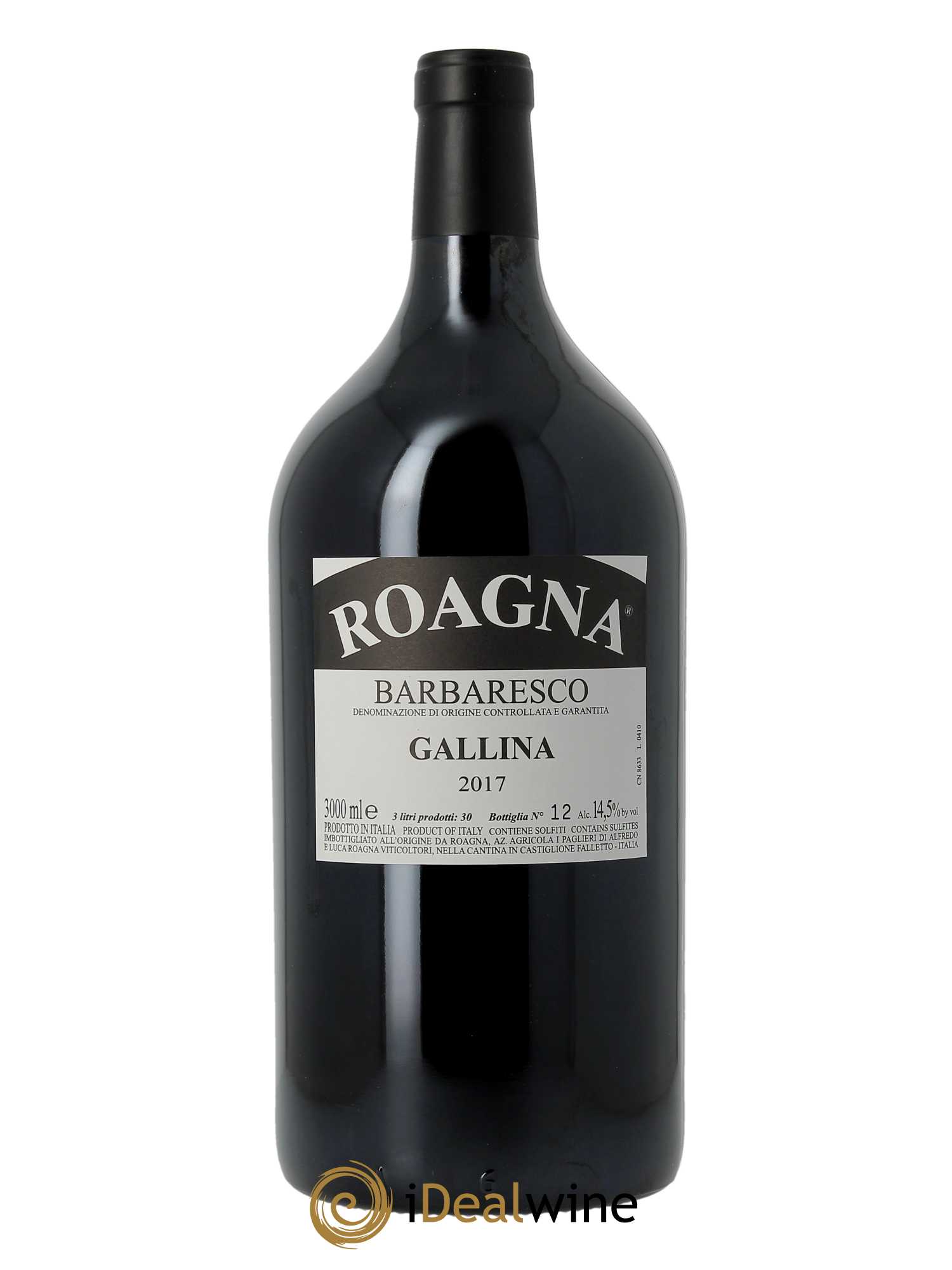 Barbaresco DOCG Gallina Roagna  2017 - Lot de 1 Double-magnum