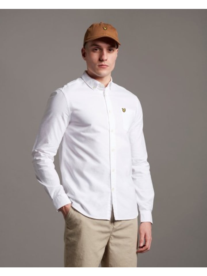 Lyle & Scott Hemd in Weiß günstig kaufen