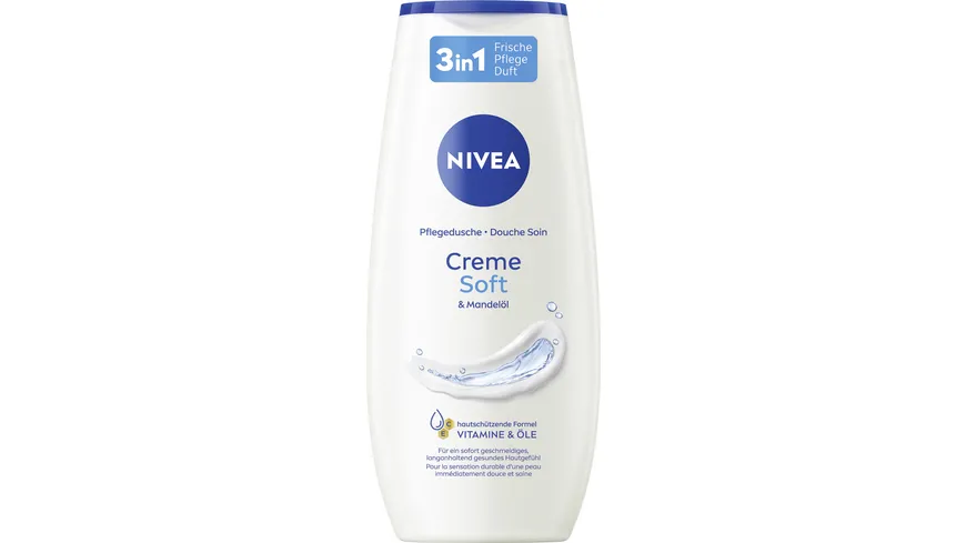 NIVEA Pflegedusche Creme Soft & Mandelöl 250 ml