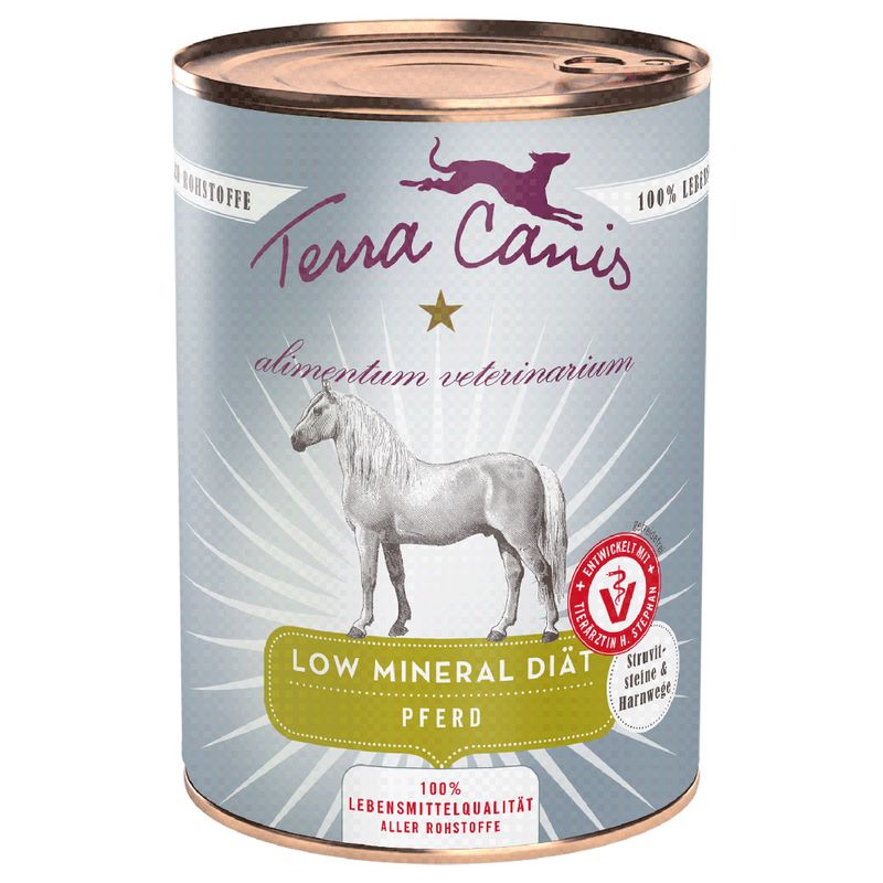 Terra Canis Alimentum Veterinarium Low Mineral Diät 6 x 400 g