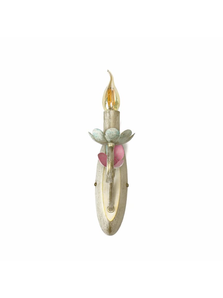 Licht-Erlebnisse Wandlampe in Weiß Rosa Grün günstig kaufen onesize