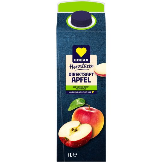EDEKA Apfel Direktsaft naturtrüb 1L