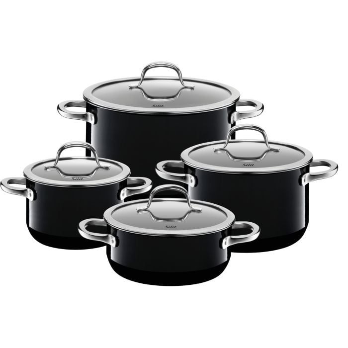 Silit Silargan® Passion Topf-Set, 4-teilig, Black