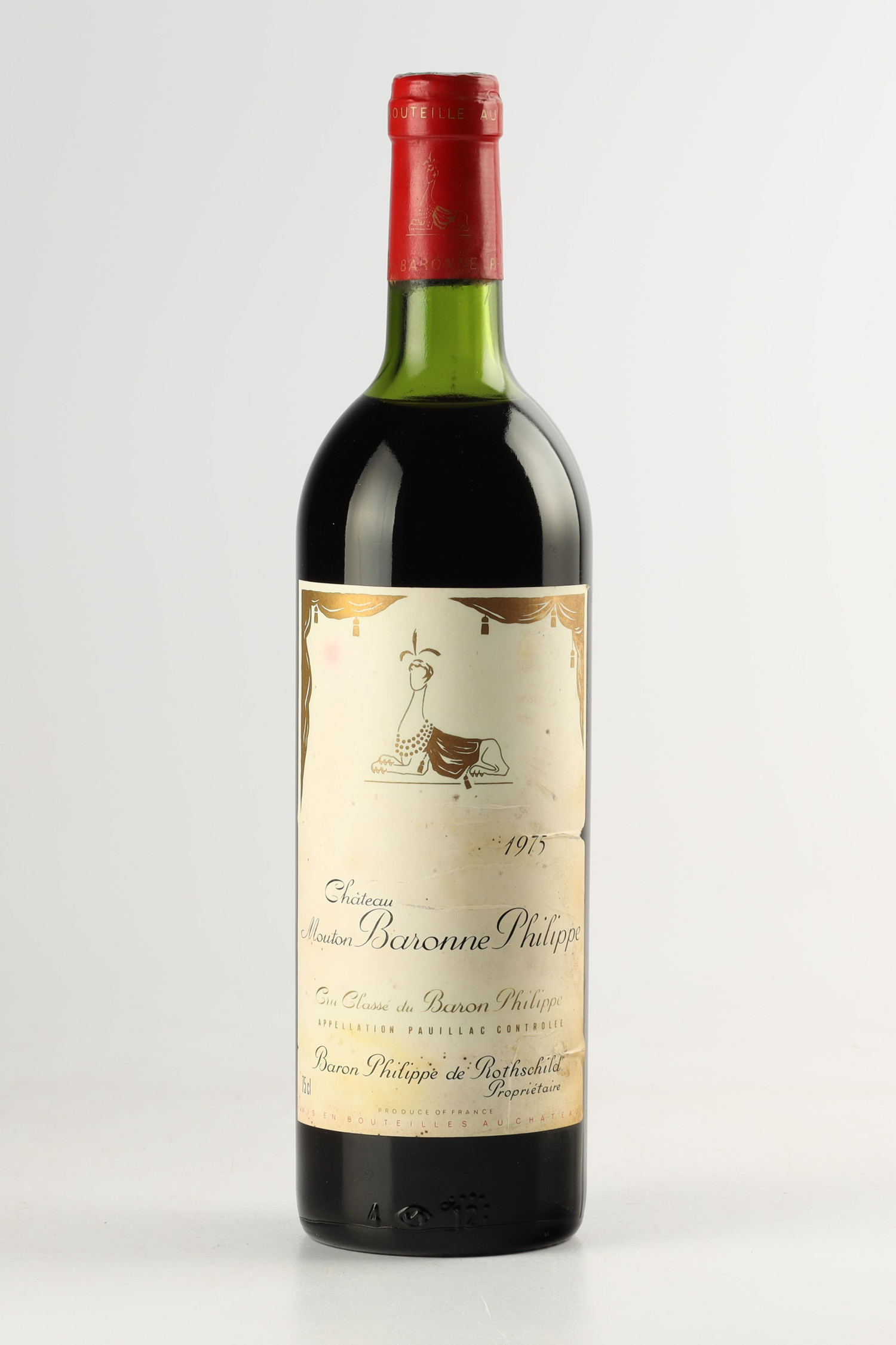 Château Mouton Baronne Philippe 1975, Pauillac