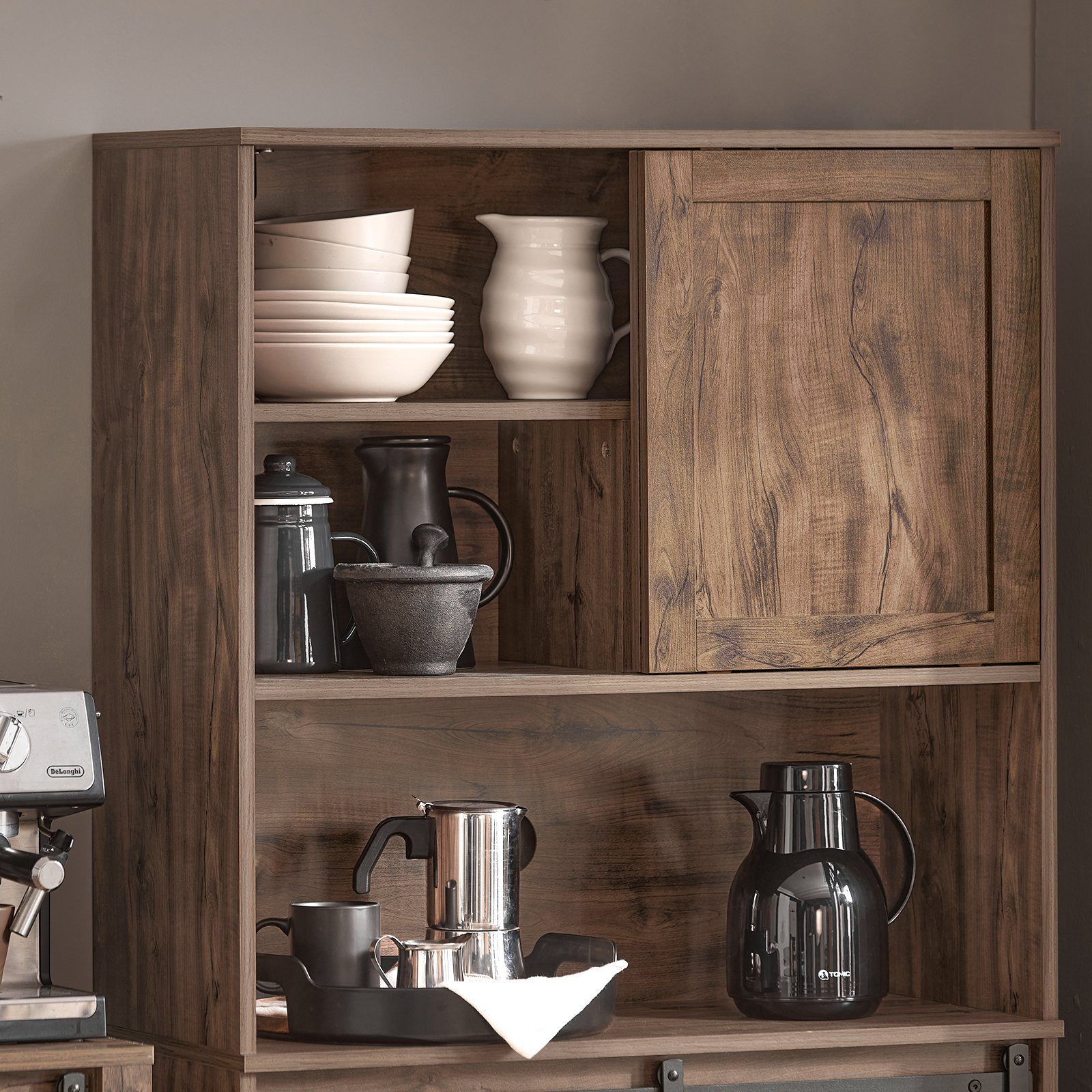 SoBuy Buffet FSB83 Sideboard Kommode Küchenschrank Flurschrank Hochschrank