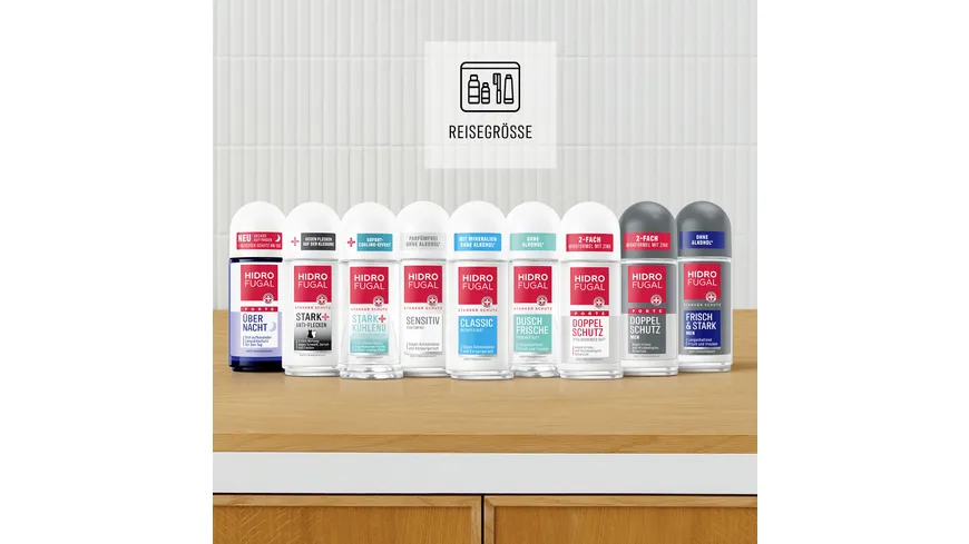 HIDROFUGAL Roll-On Stark & Kühlend 50ml 50 ml