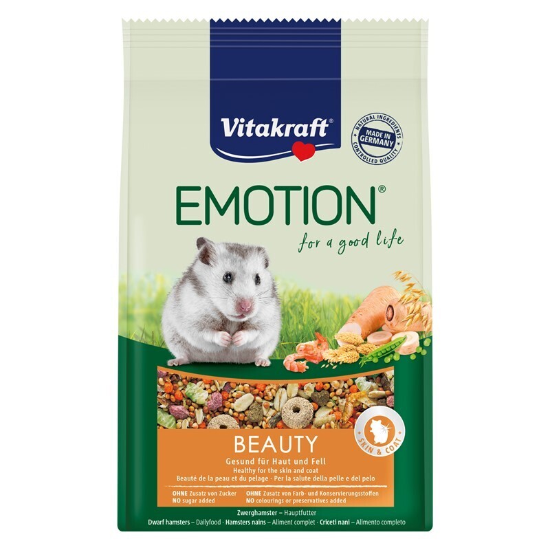 Vitakraft Hauptfutter Vitakraft Emotion Beauty Selection Zwerghamster 300g