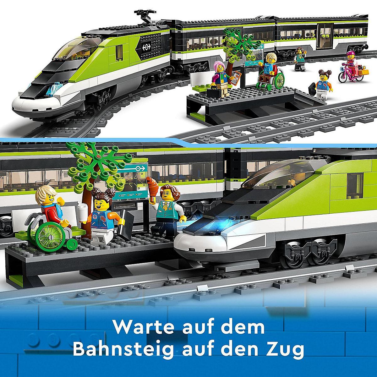 LEGO® City 60337 Personen-Schnellzug