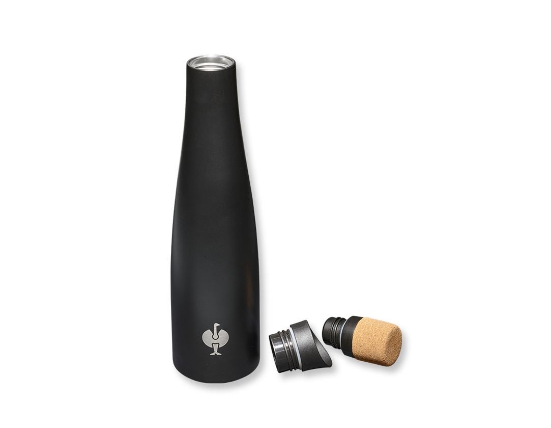 e.s. Design-Trinkflasche Edelstahl