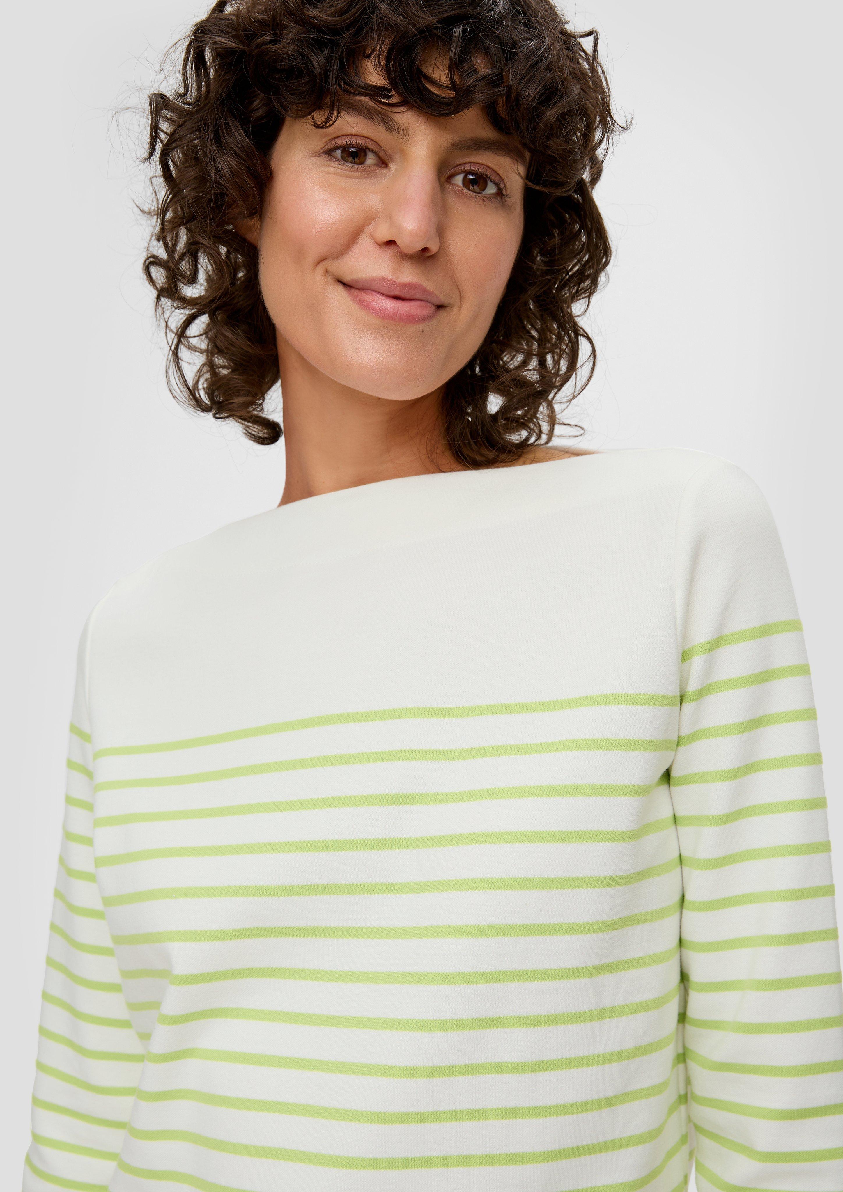 Strickpullover aus Baumwollstretch  2141881-74G3