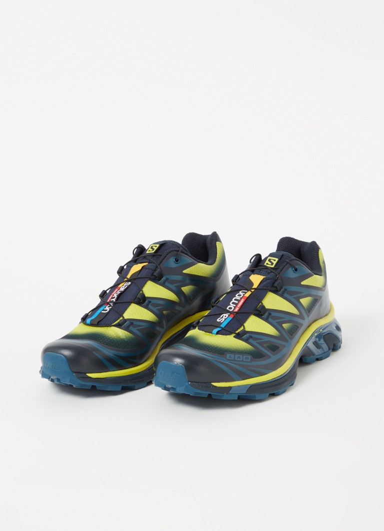 Salomon  Xt-6 Skyline sneaker met mesh details