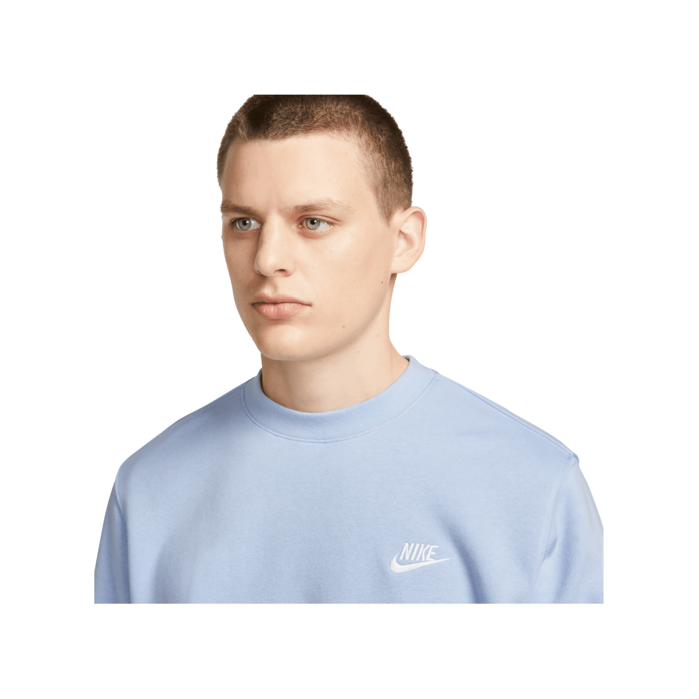 Nike Club Crew Sweatshirt Blau Weiss 479