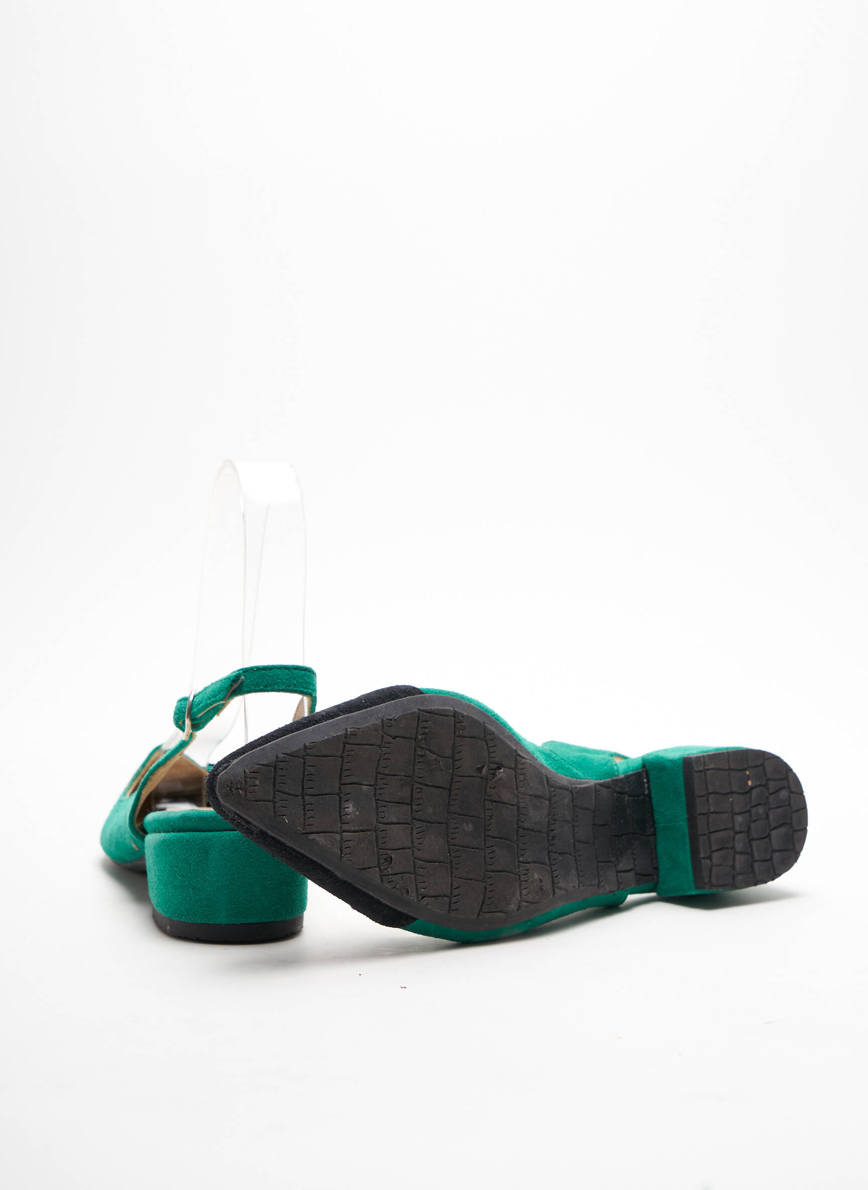 Florence Kooijman Sandales Nu Pieds Femme couleur vert
