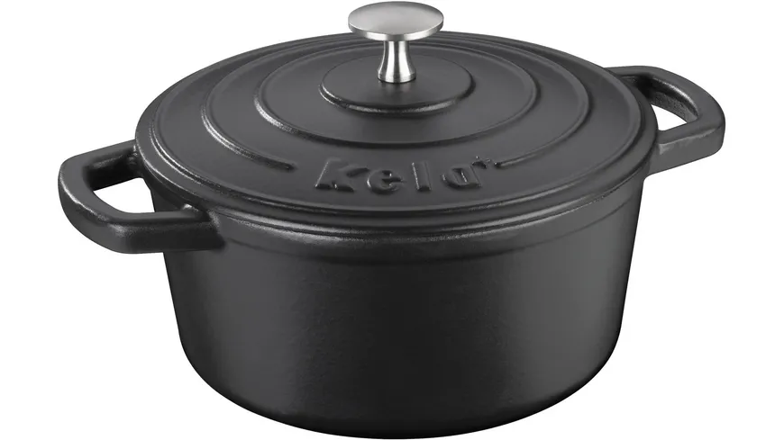 kela Bräter Calido Ø 21cm schwarz