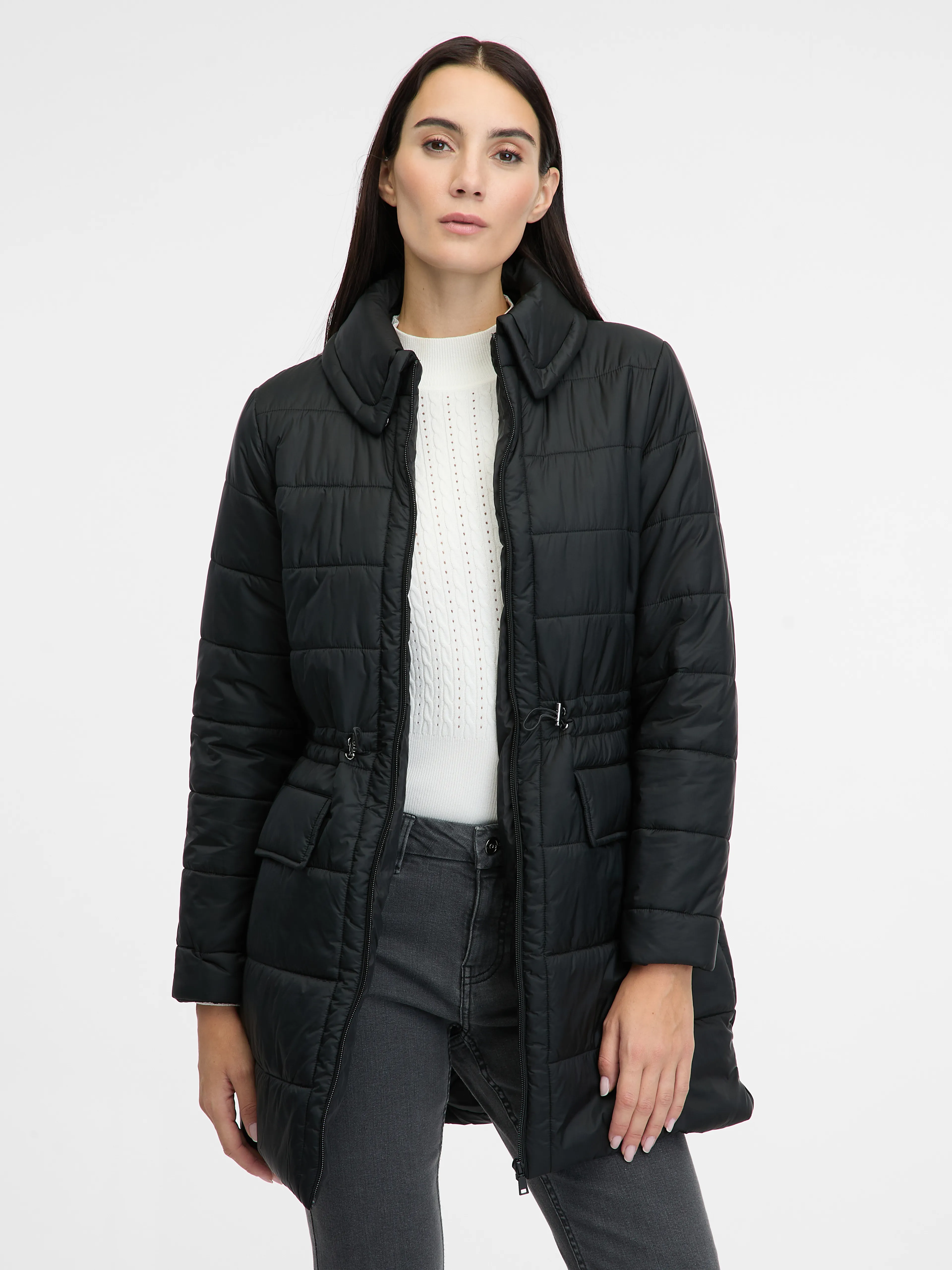 Schwarze Damen Winterjacke ORSAY