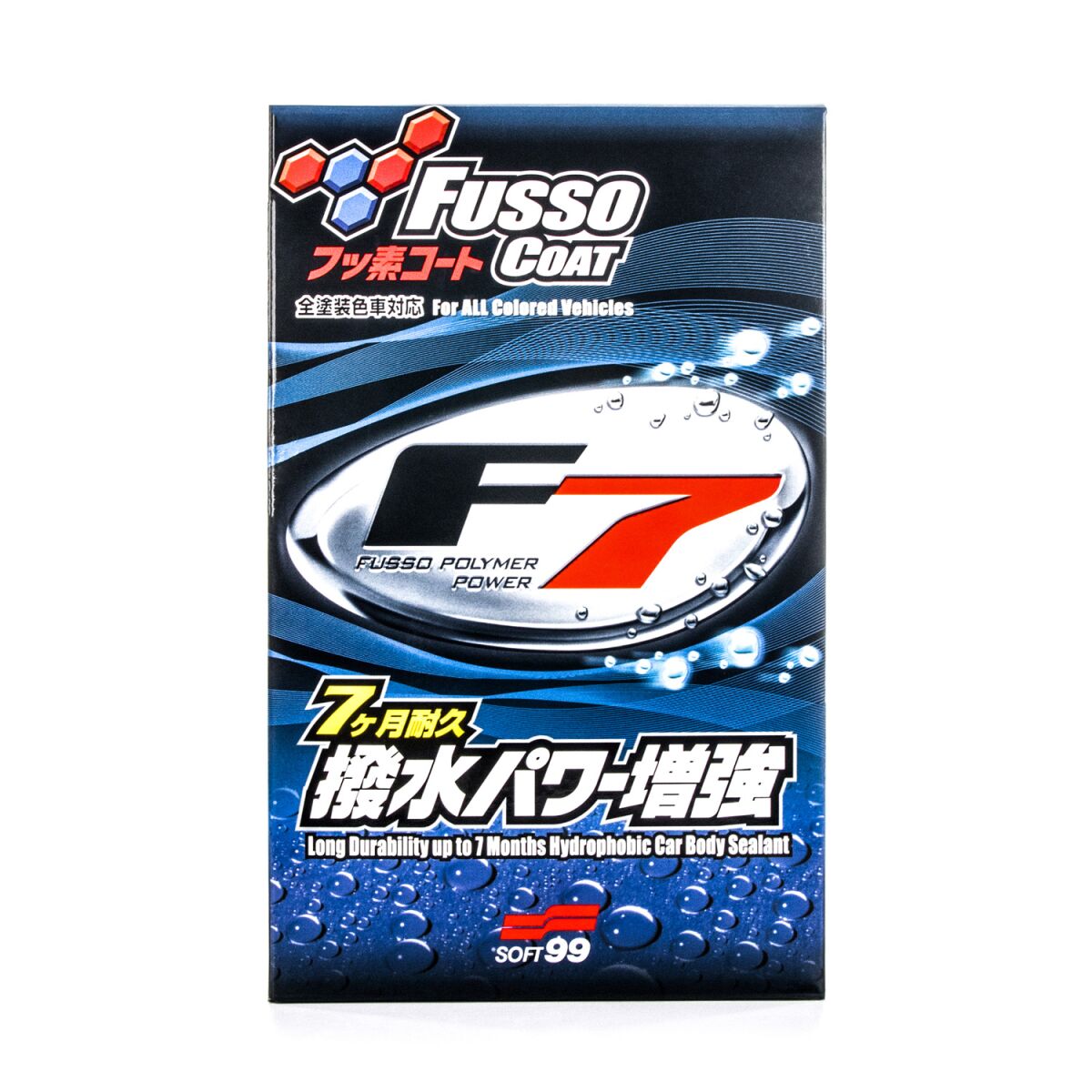 Soft99 Fusso Coat F7 All Colours flüssiges Autowachs 300ml