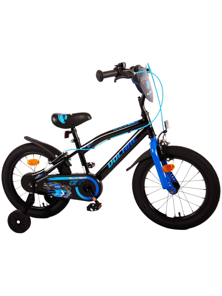 Volare Kinderfahrrad Super GT Fahrrad für Jungen 16 Zoll Kinderrad in Blau 4 Jahre günstig kaufen onesize