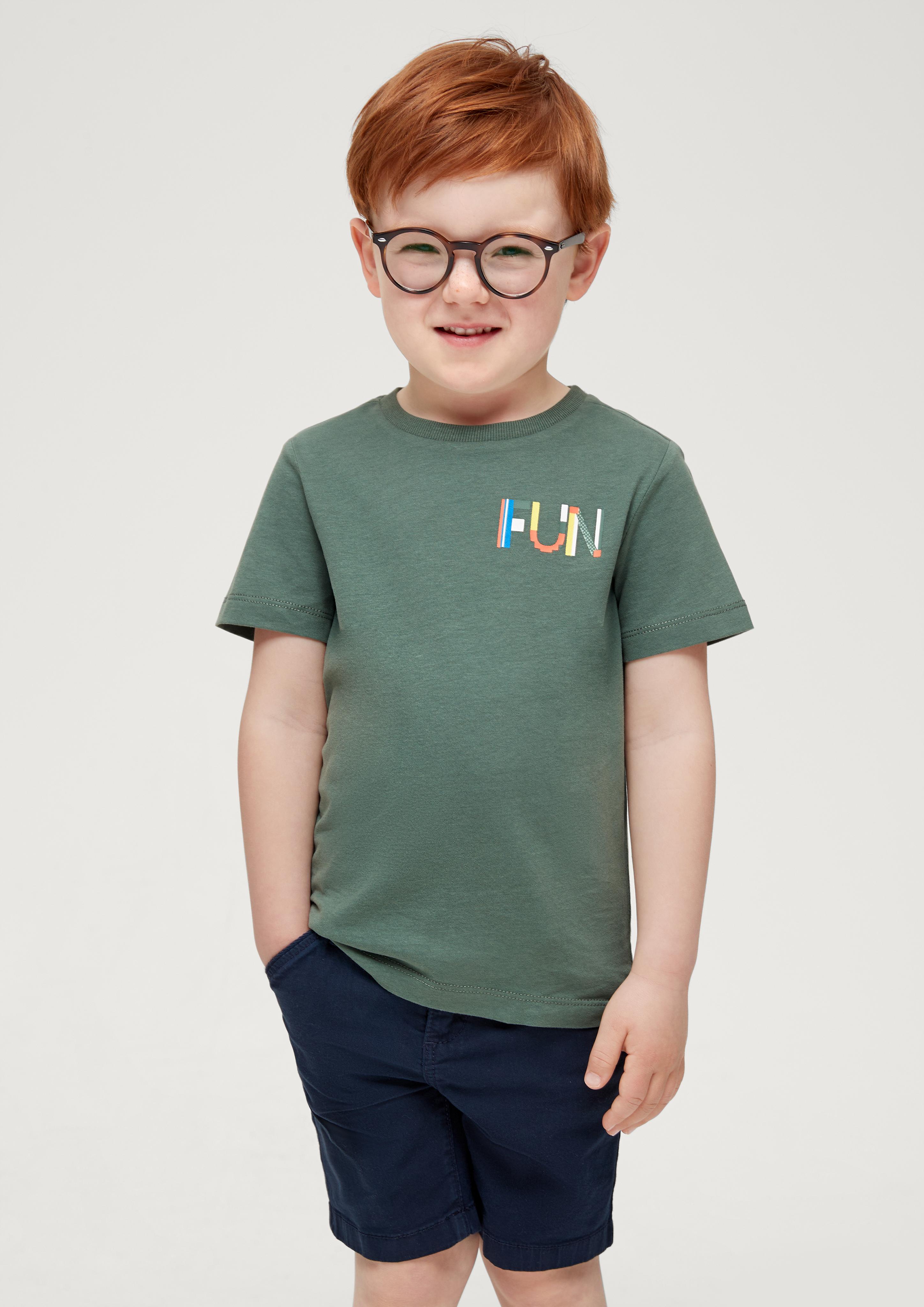 T-Shirt mit Rückenprint  2130687-6714