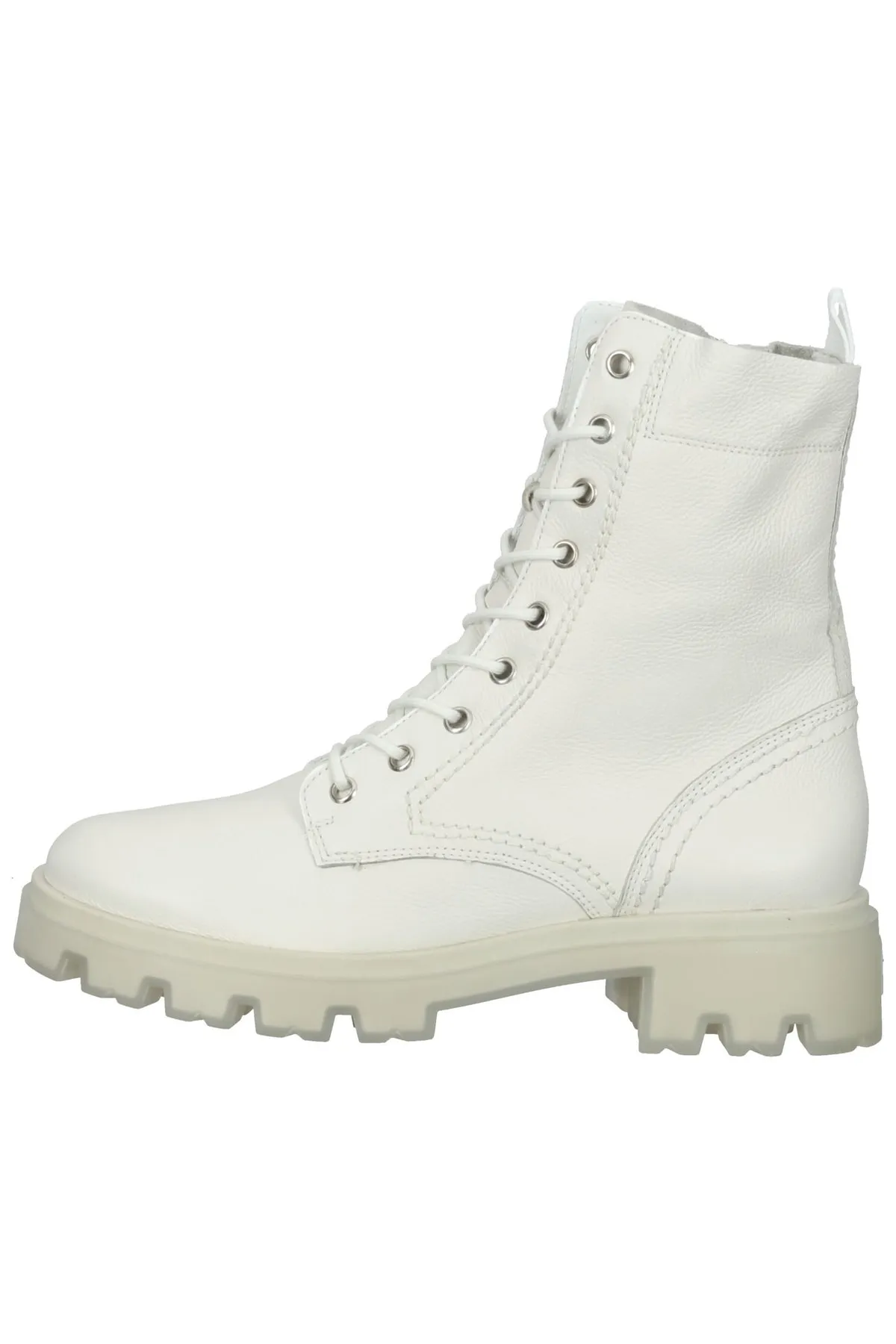 Paul Green  Stiefelette - Weiß - Blockabsatz