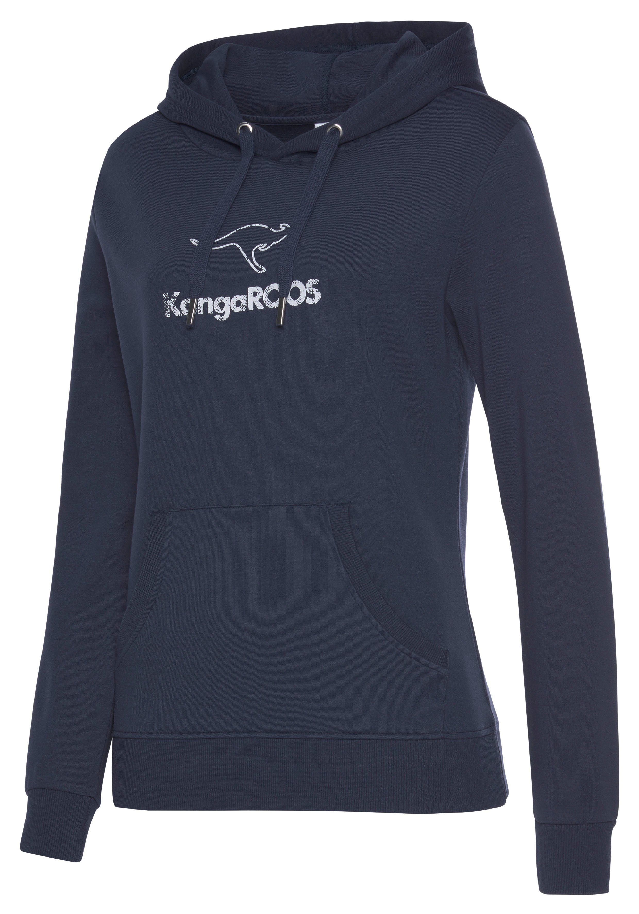 KangaROOS Hoodie mit Kängurutasche, Loungewear, Loungeanzug
