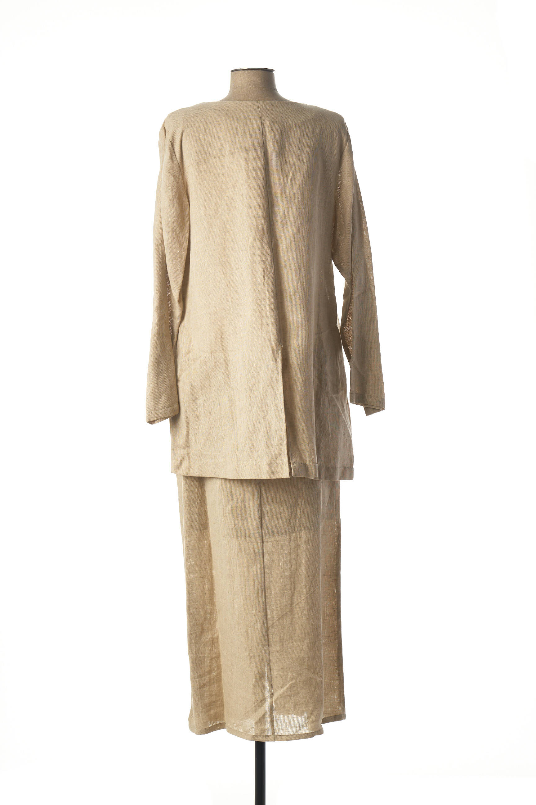 Ishwar Ensembles Jupe Femme couleur beige