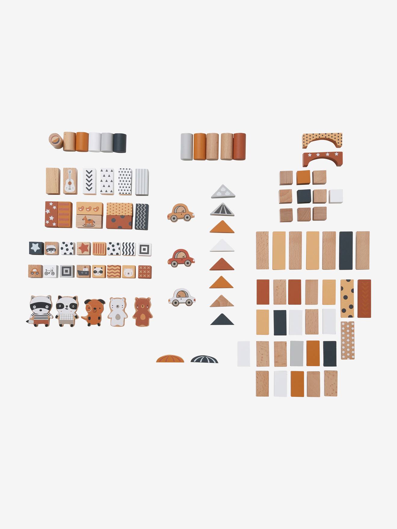 Coffret multi constructions RATON MIGNON en bois FSC® gris