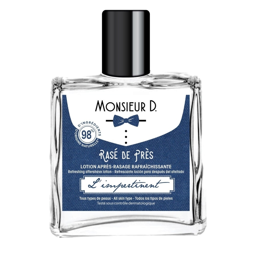 monsieur d RASE DE PRES L'IMPERTINENT APRES RASAGE