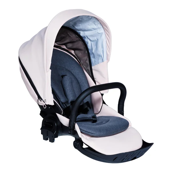 Nordbaby Active Lux stroller set peony beige, chrome frame