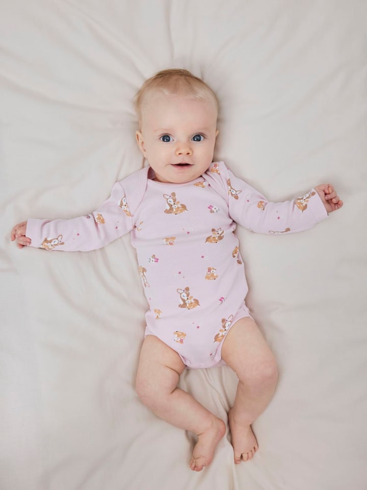 name it Body langarm 3er Pack NBFBODY 3P BAMBI in ibis rose günstig kaufen