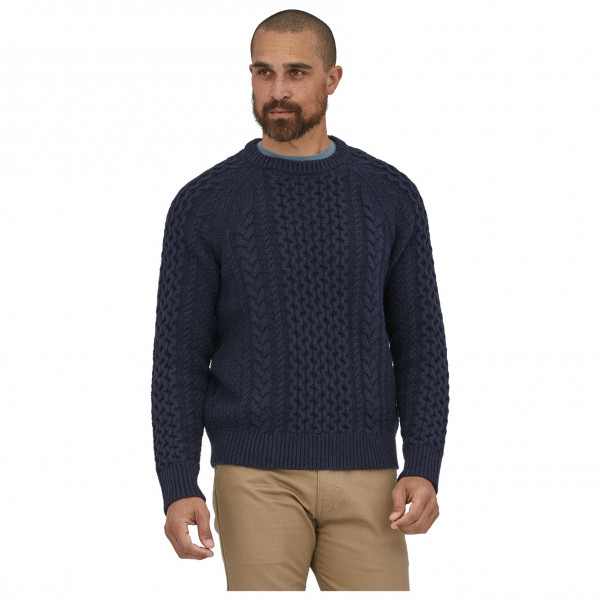 Patagonia - Recycled Wool Cable Knit Crewneck Sweater - Pullover