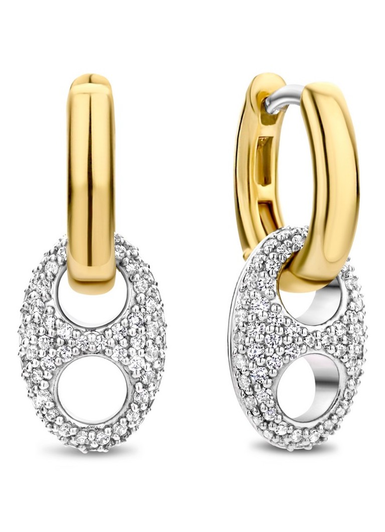 TI SENTO - Milano Gold-plated Earrings 7878ZY