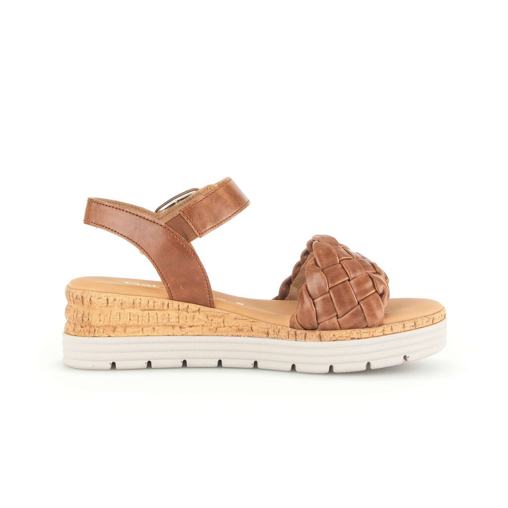 Gabor comfort Keilsandalette braun