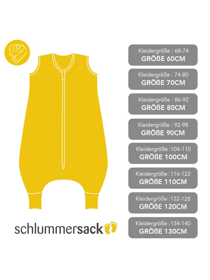SlumberOrganix Bio Schlafsack mit Füßen, 1.0 Tog in Blau günstig kaufen 74/80