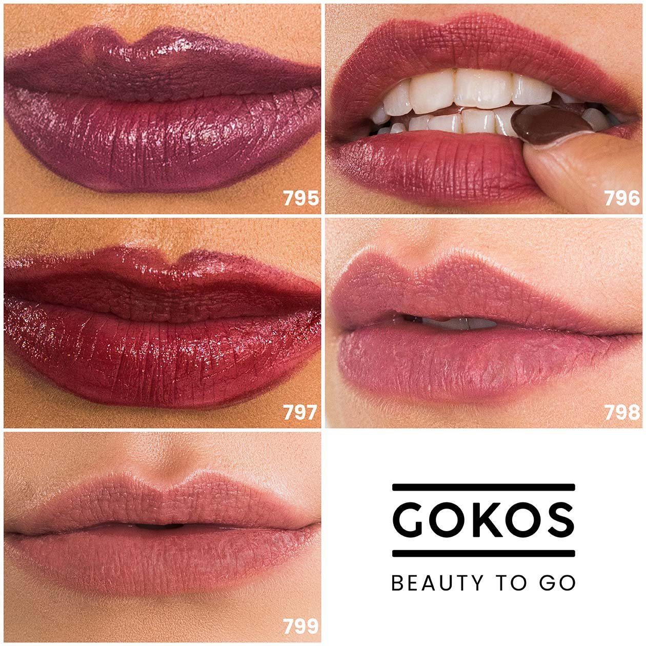 Gokos Lipliner LipLiner special edition, mit pflegendem Jojobaöl und Bienenwachs.