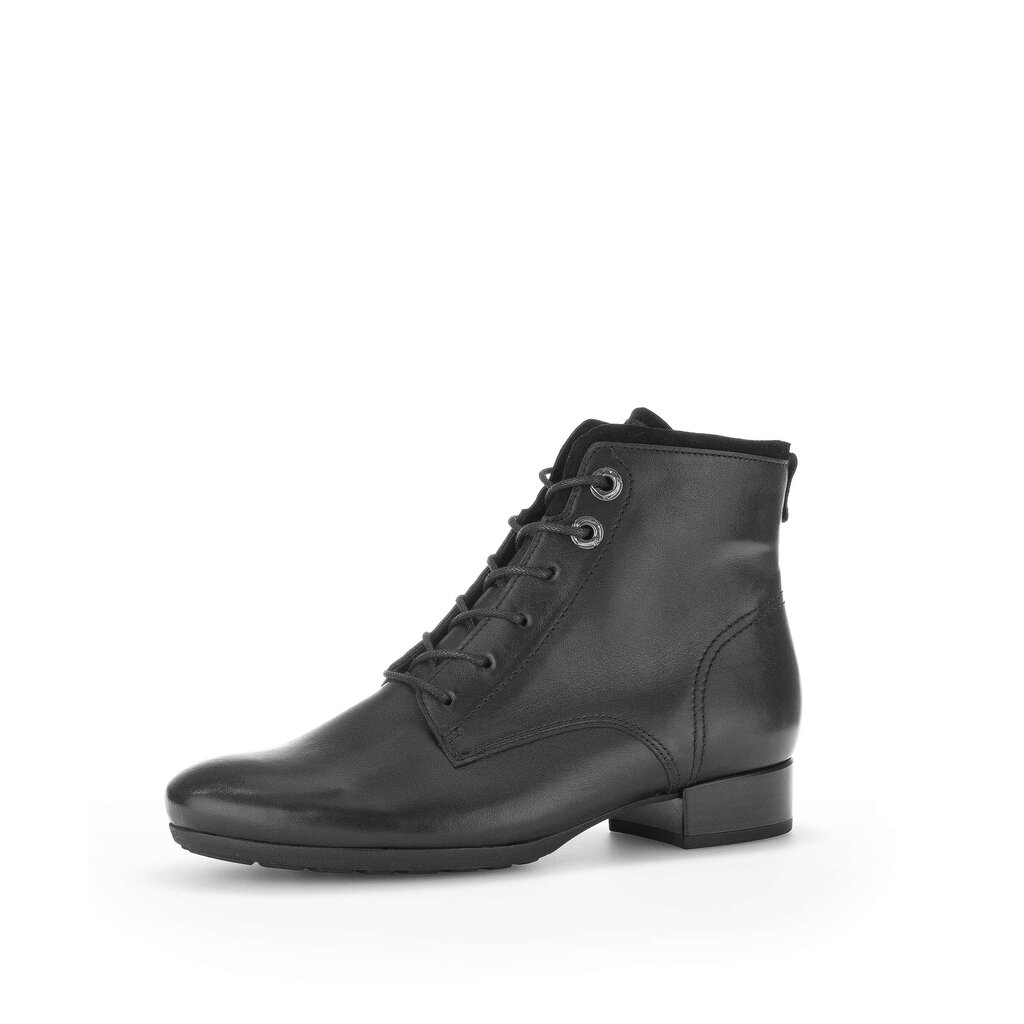Gabor comfort Schnürstiefelette schwarz