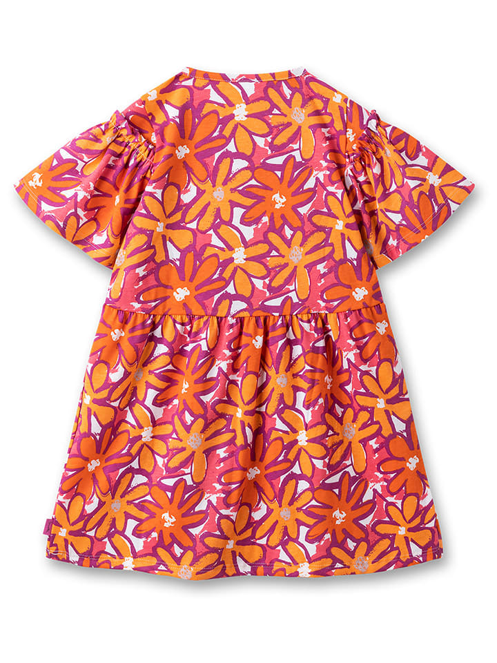 Sanetta Kidswear Kleid in Orange/ Lila günstig kaufen