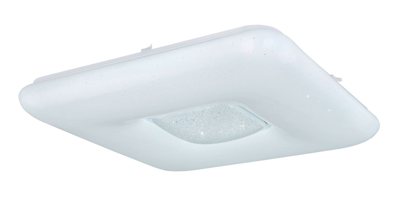 Globo Lighting - TRYSTAN - Deckenleuchte Metall weiß, RGBW LED
