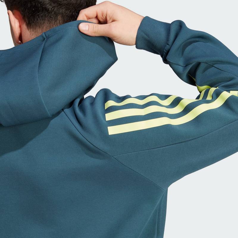 adidas Future Icons 3-Streifen Kapuzenjacke Sweatjacke Herren