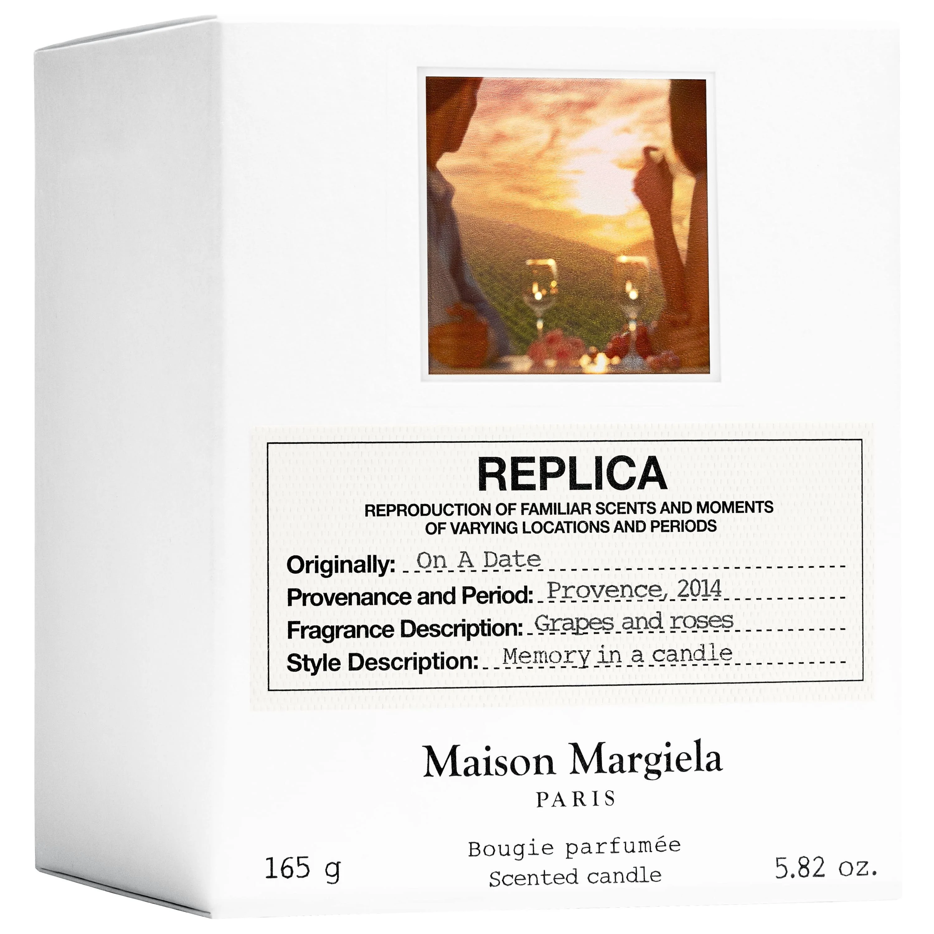 Replica On A Date Candle - Scented Candle