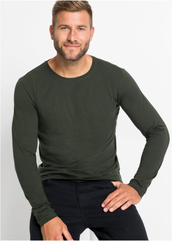 Langarmshirt (3er Pack)