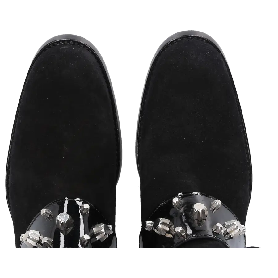 Dsquared2 - Stiefel Veloursleder - schwarz