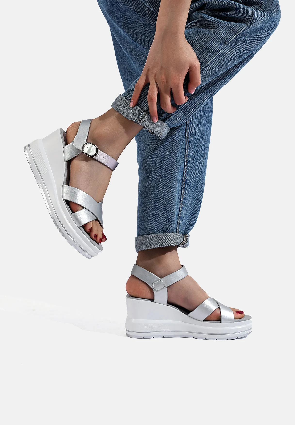 Sandalias de plataforma Queen Helena
