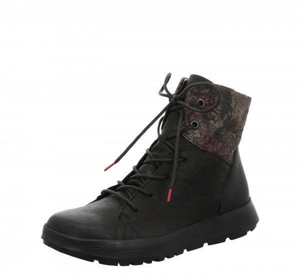 COMODA Schnürboots - Schwarz/Kombi