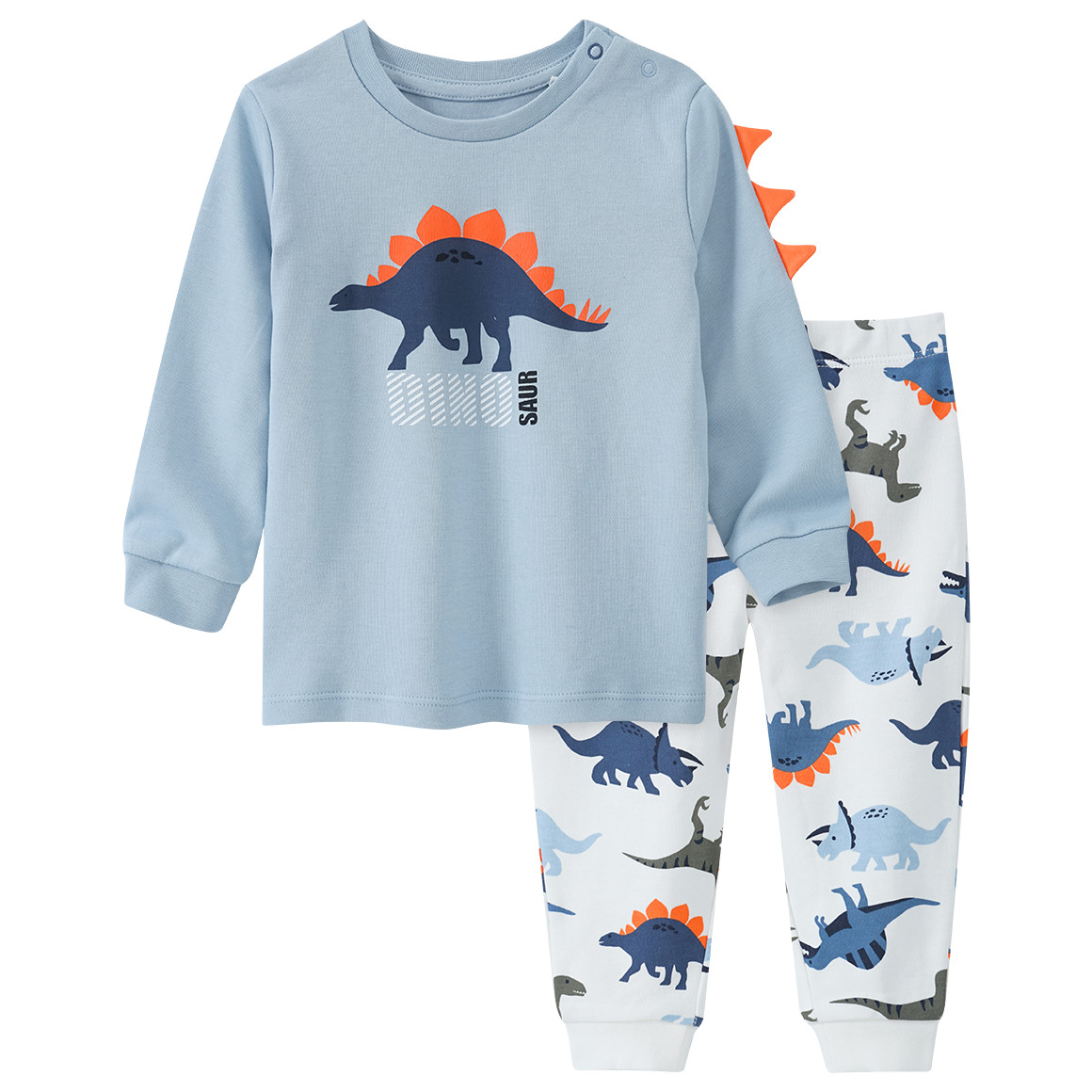 Baby Schlafanzug mit Dino-Motiven