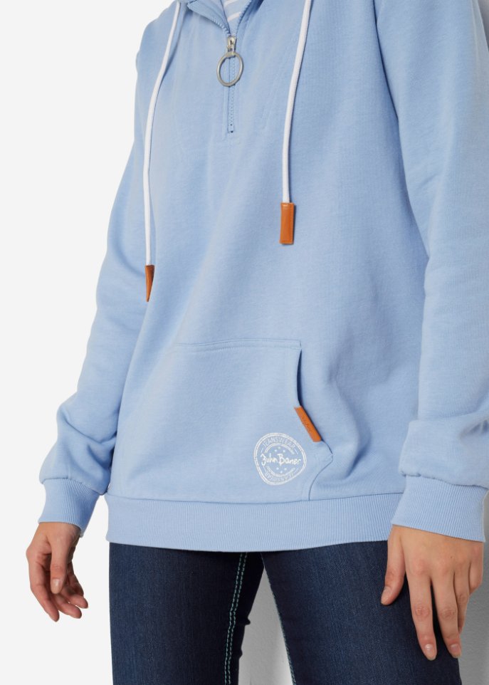 Kapuzensweatshirt, 2 in 1 Optik