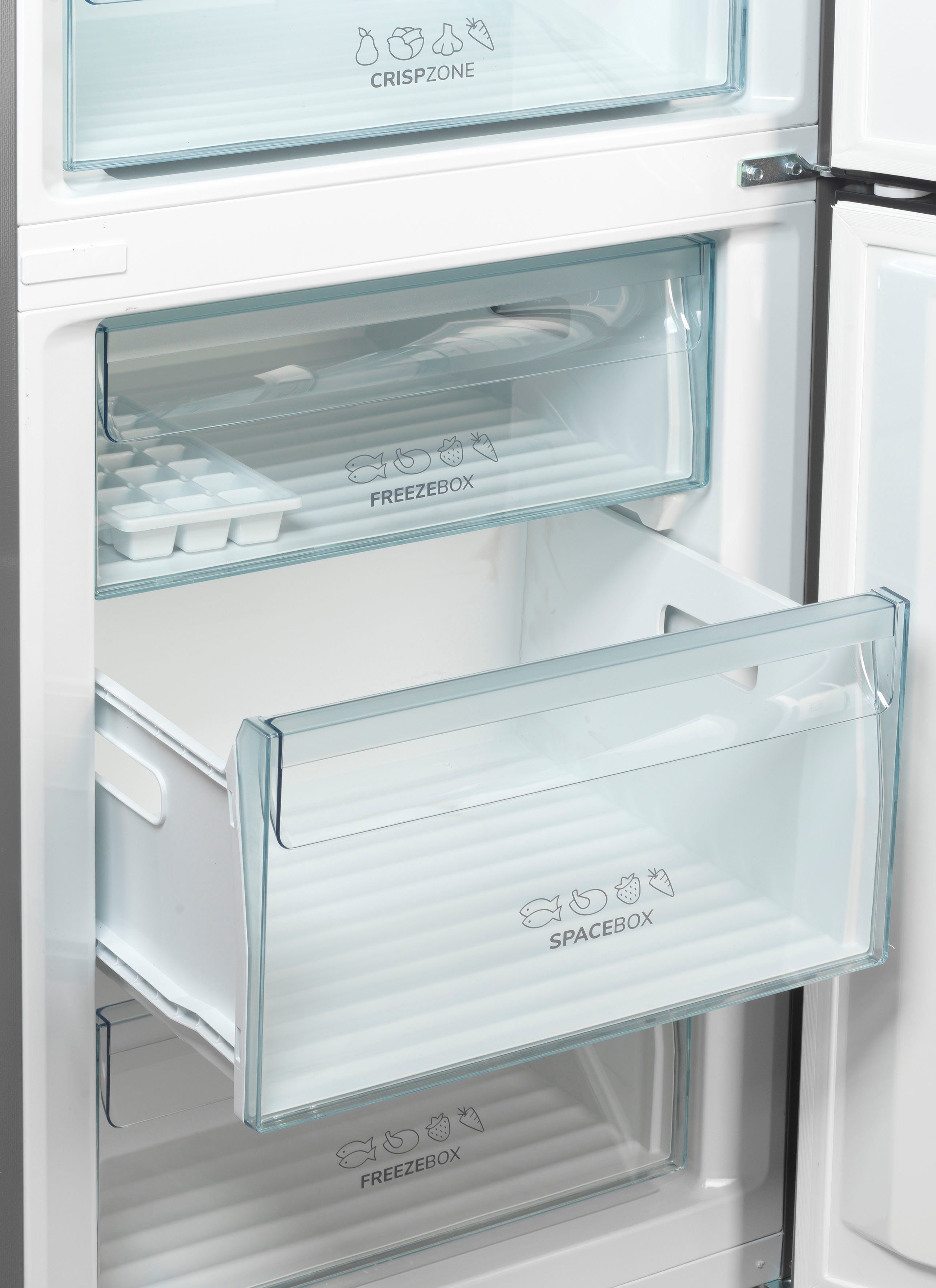 GORENJE Kühl-/Gefrierkombination RK6192ES4, 185 cm hoch, 60 cm breit