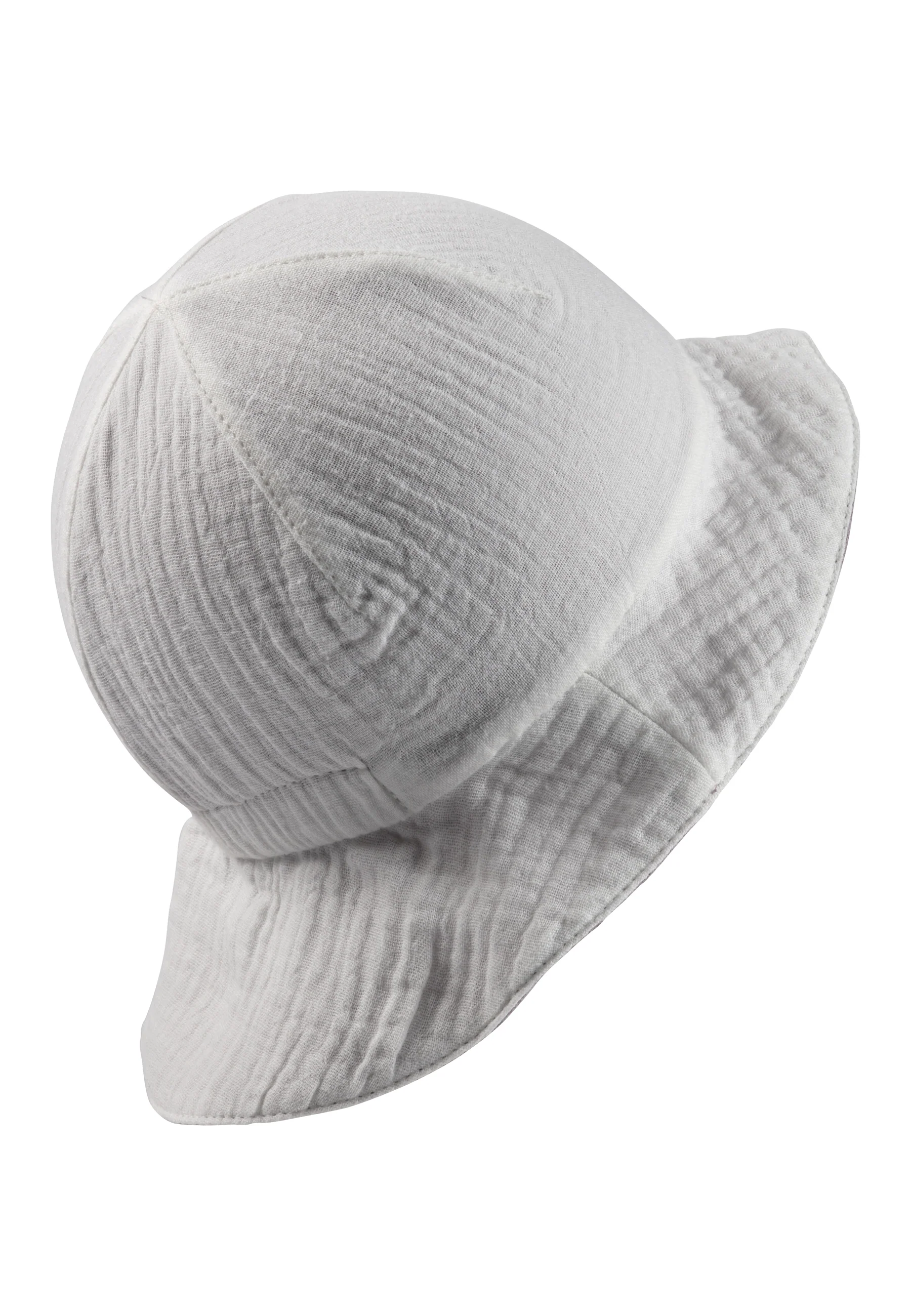 Wende-Sonnenhut aus Baumwoll-Musselin (Bio) UV 30