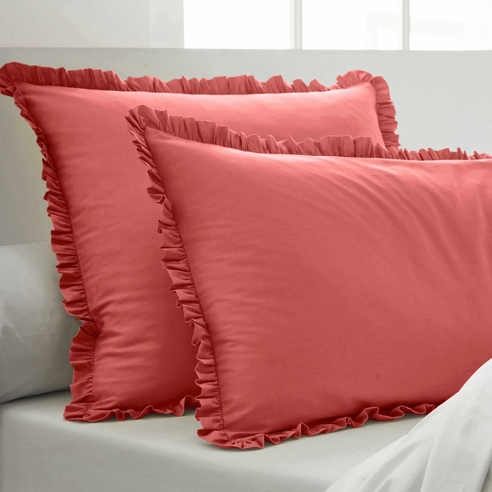 Linge de lit uni percale