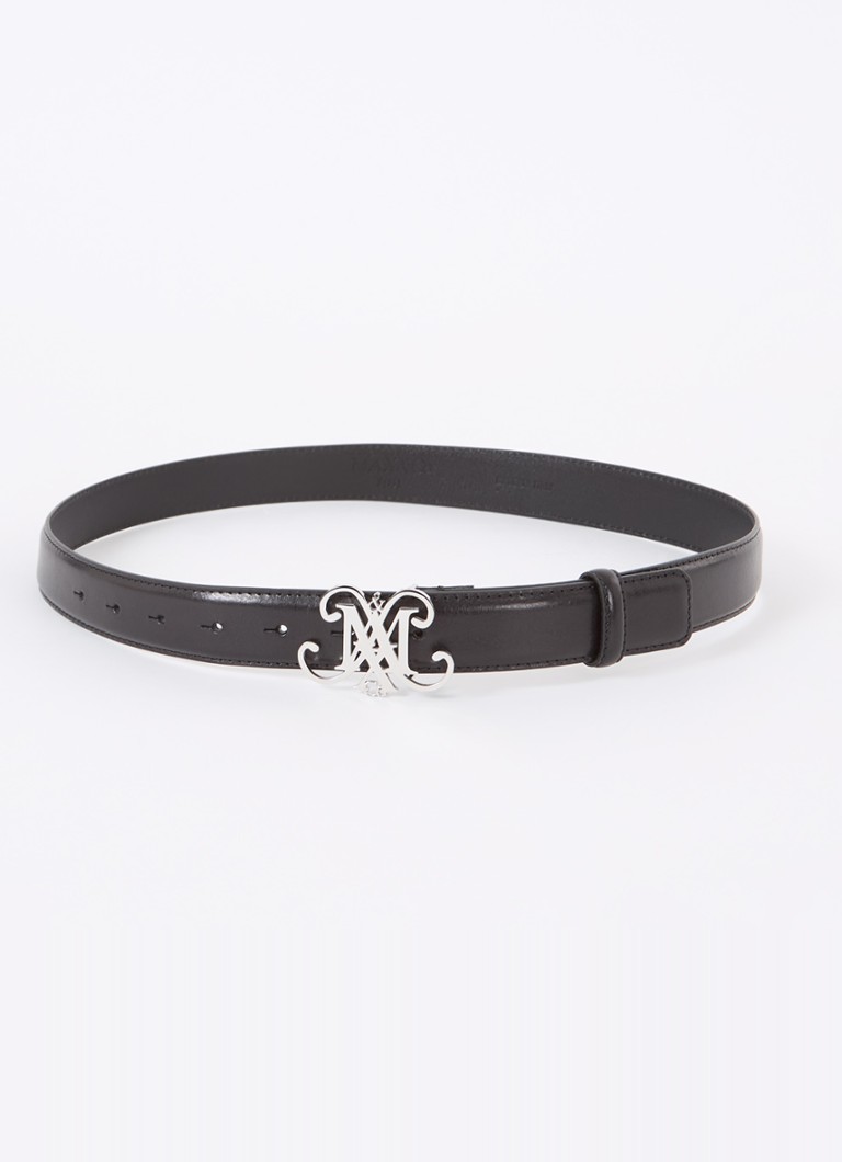 Curea din piele Stemmabel cu logo Max & Co