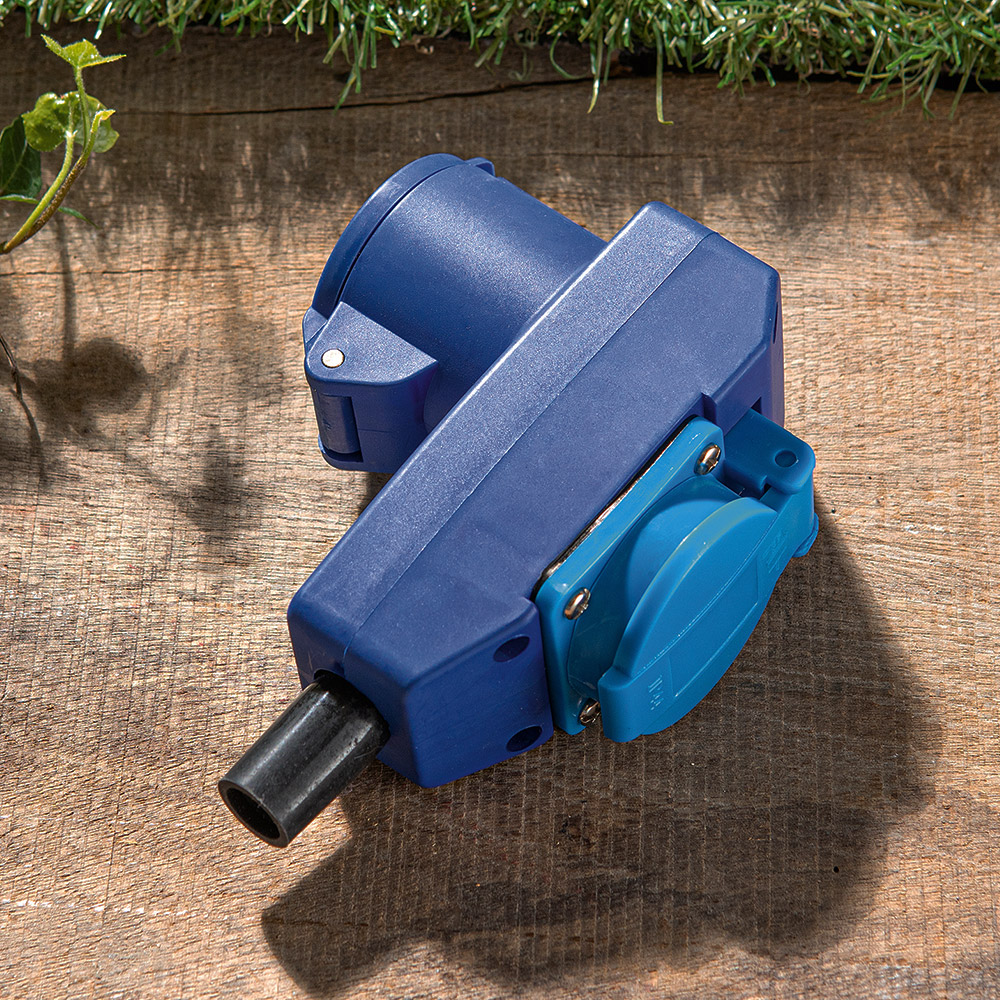 Powertec Electric CEE-Winkel-Kupplung
